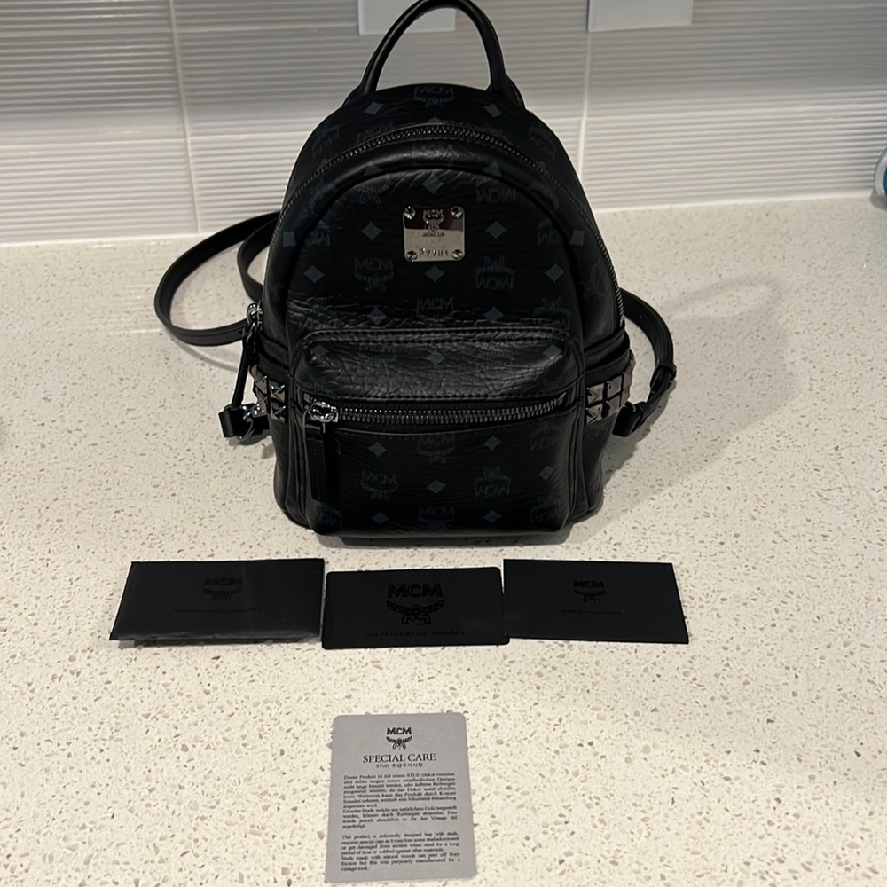 MCM mini backpack